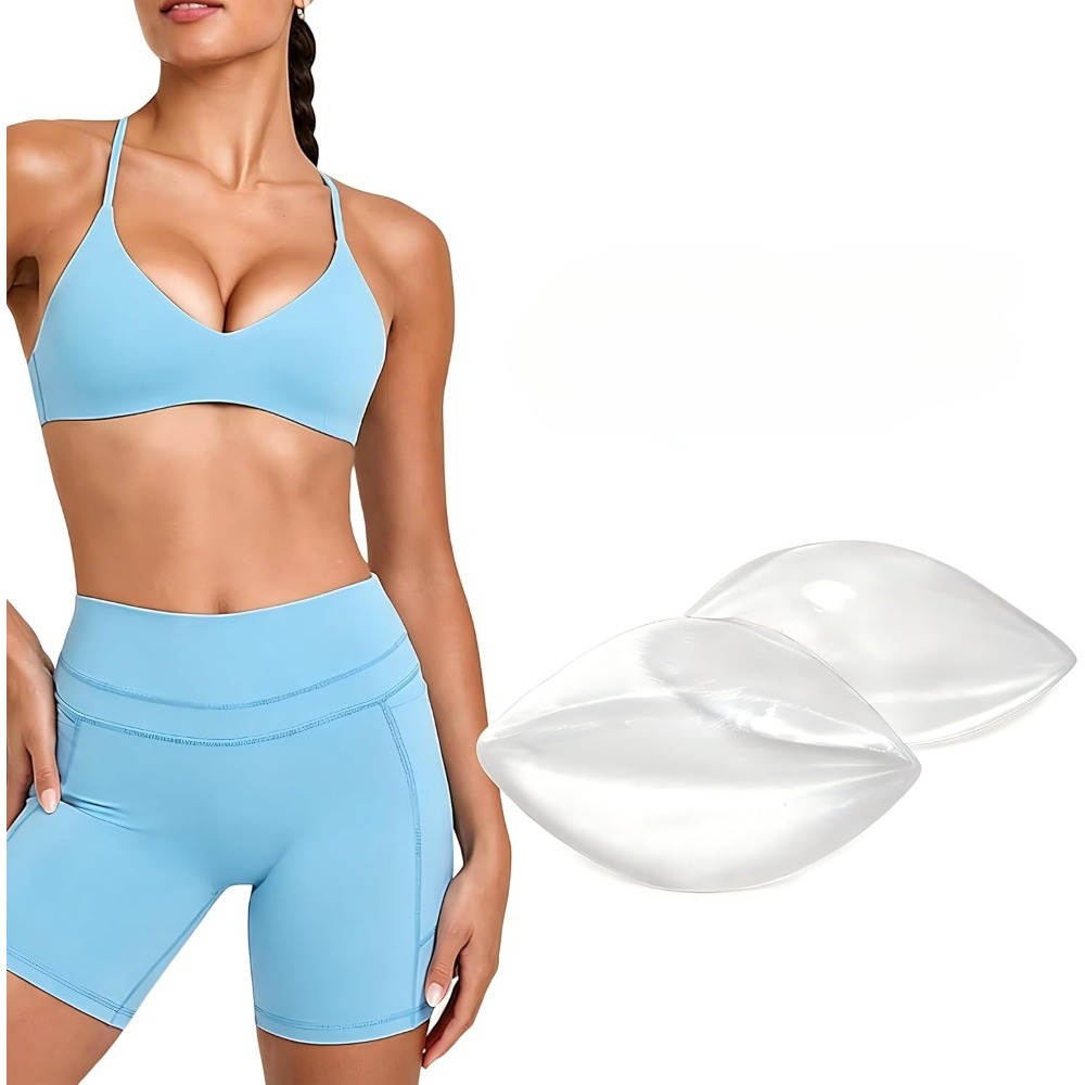 Push Up Bra Padded - Almofadas Adesivas de Silicone para Sutiã