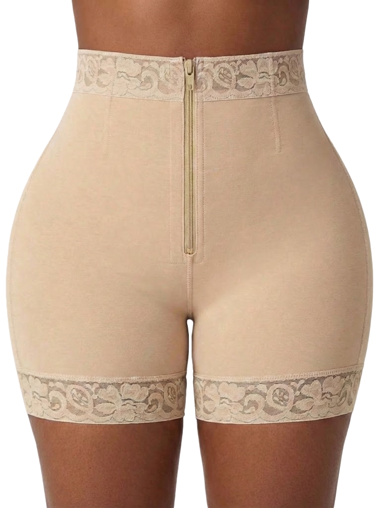 Boyshort Underwear - Calcinha Modeladora de Cintura Alta com