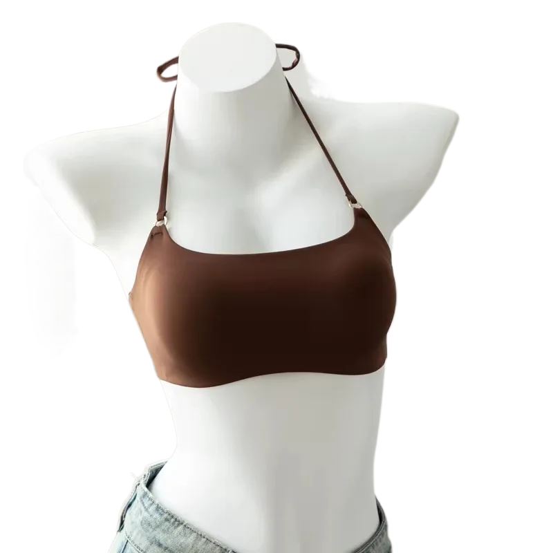 Bralette Wireless Soft - Sutiã Bralette Feminino Estilo Halter com