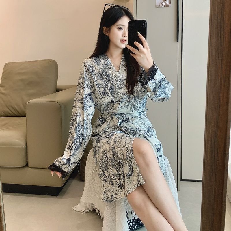 Robe Silk Women - Conjunto de Lingerie Sexy de Renda