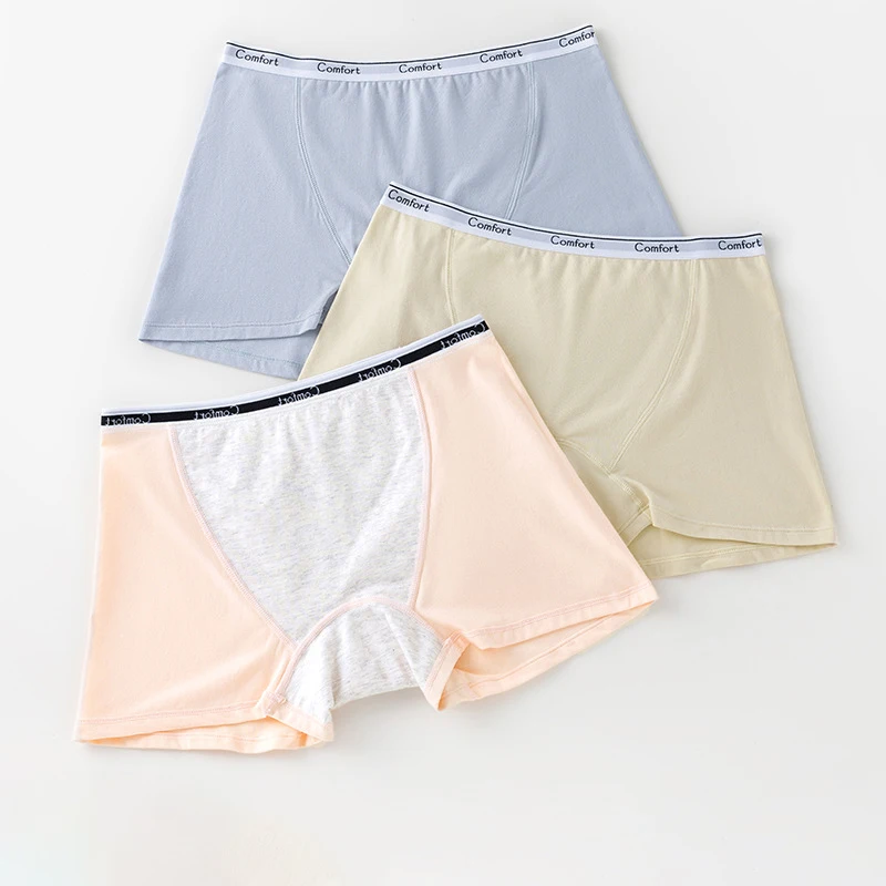 Boyshort Underwear - 1 pçs algodão calcinha menstrual feminina