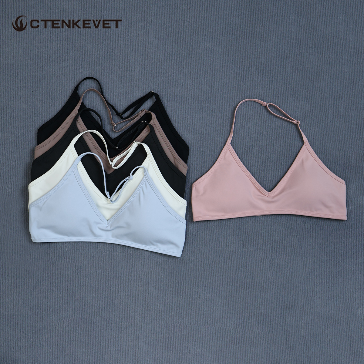 Sports Bra High Impact - Sutiã esportivo feminino de verão com