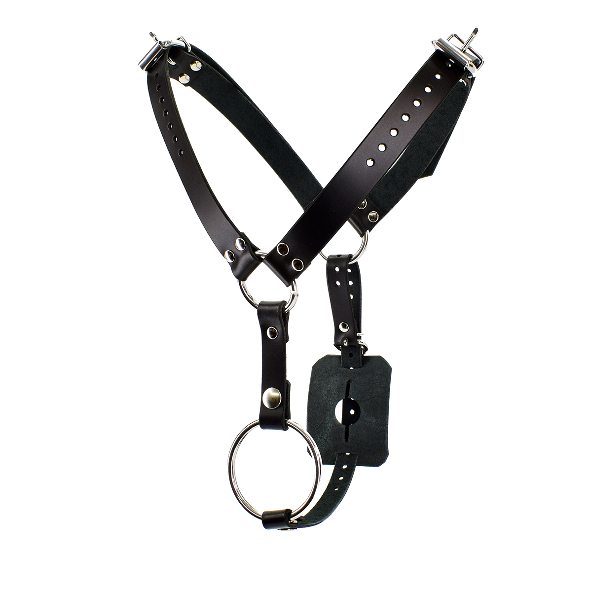 Garter Belt Set - Sexy couro butt plug bondage bdsm