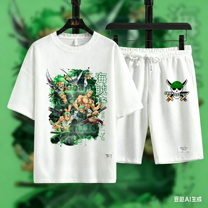 Boyshort Underwear - Conjunto Infantil One Piece Chopper Luffy,