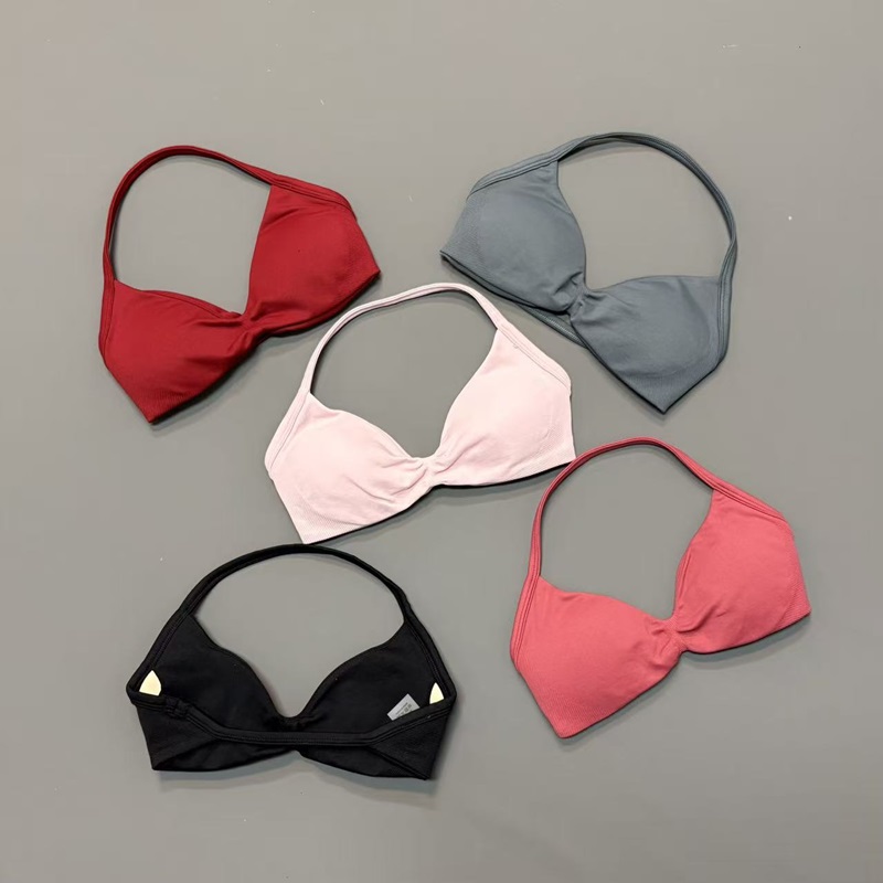 Sports Bra High Impact - Sutiã Esportivo Feminino Halter com Decote