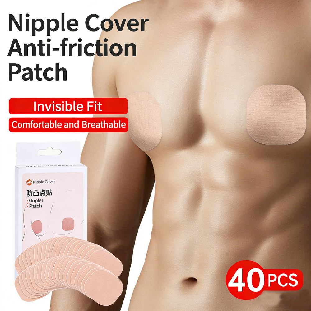 Nipple Cover Pasties - 40 Protetores de Mamilo Masculinos, Adesivos
