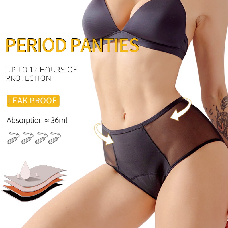 Period Panty Absorbent - Calcinhas absorventes à prova de vazamentos