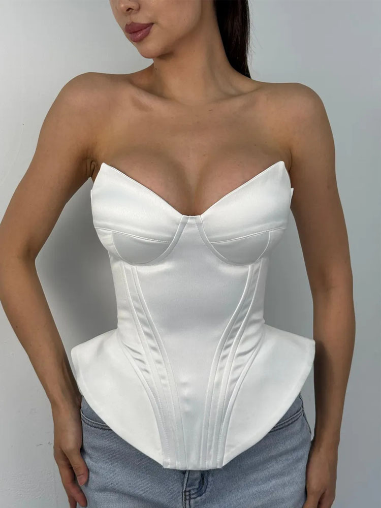 Corset Waist Cinch - Top Corset Tomara que Caia BKQU