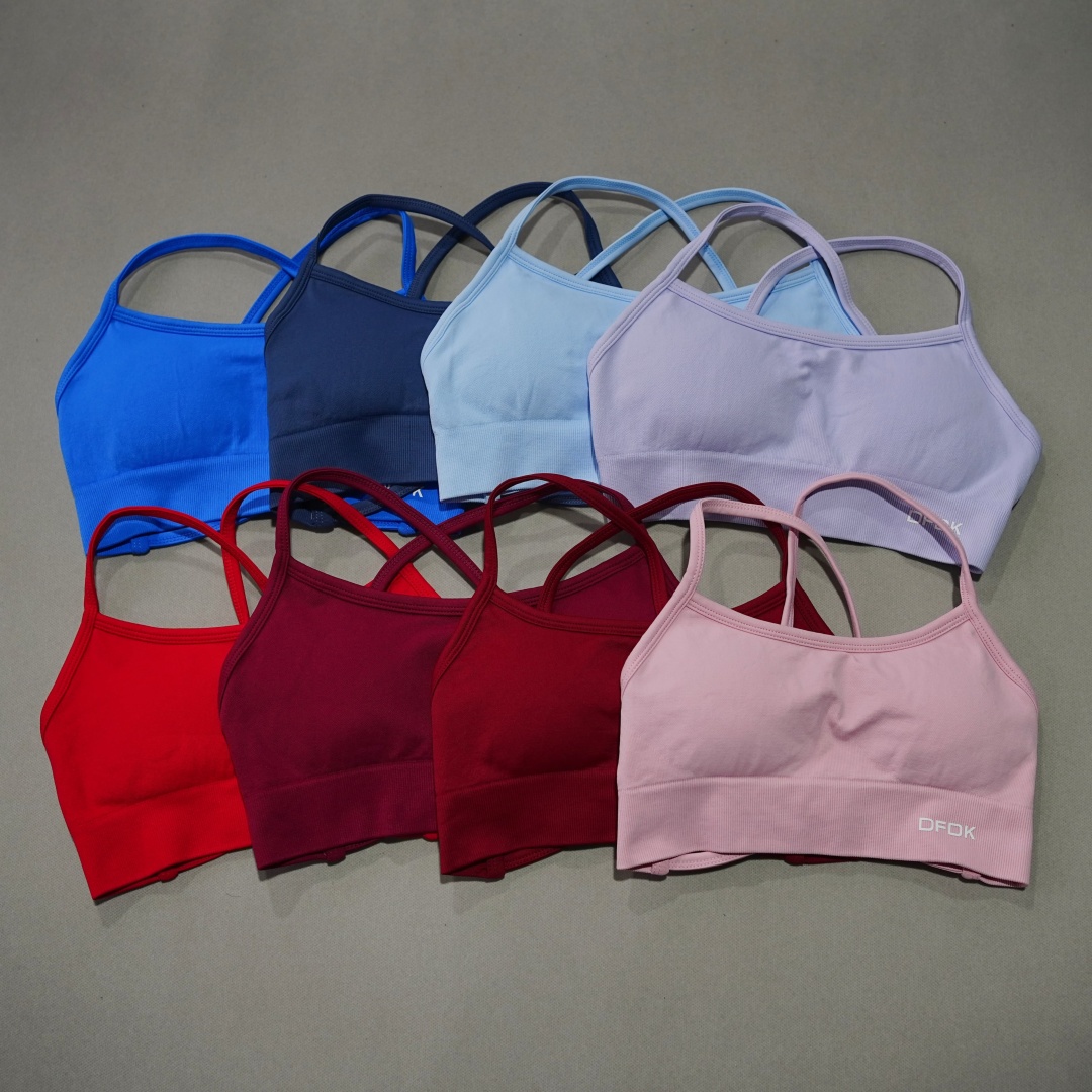 Push Up Bra Padded - Sutiã de Yoga Sem Costura com