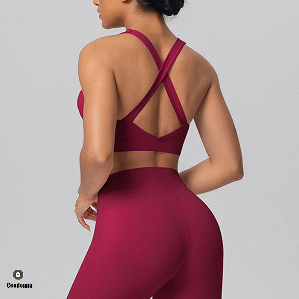 Sports Bra High Impact - Sutiã Esportivo Feminino com Alça Cruzada