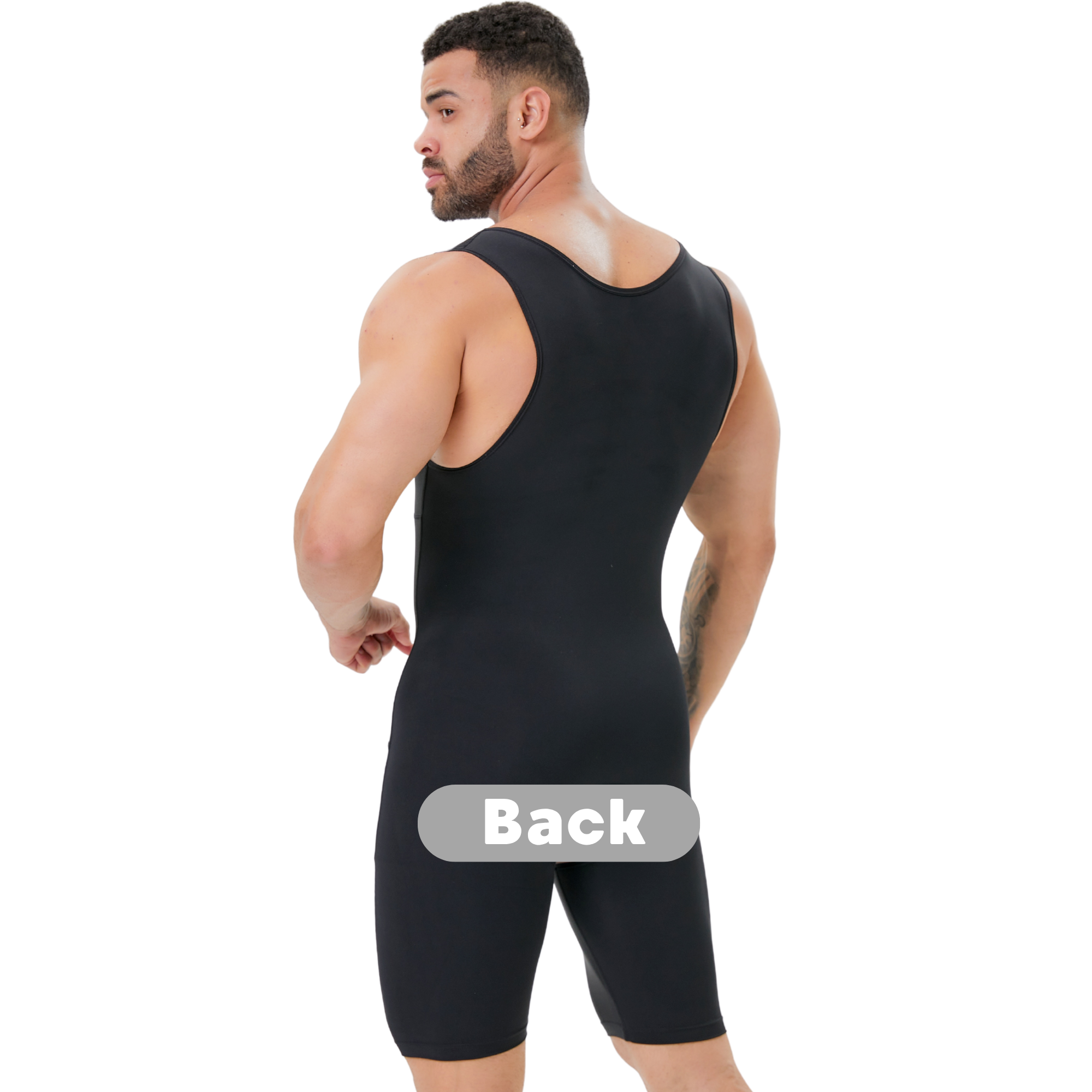 Body Modelador Masculino de Ca - Shapewear Bodysuit Firm avaliação e preço