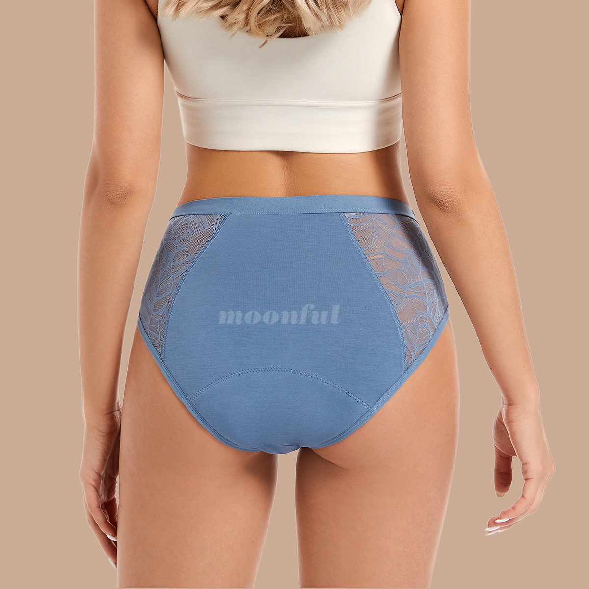 Moonful calcinha menstrual fem - Period Panty Absorbent avaliação e preço