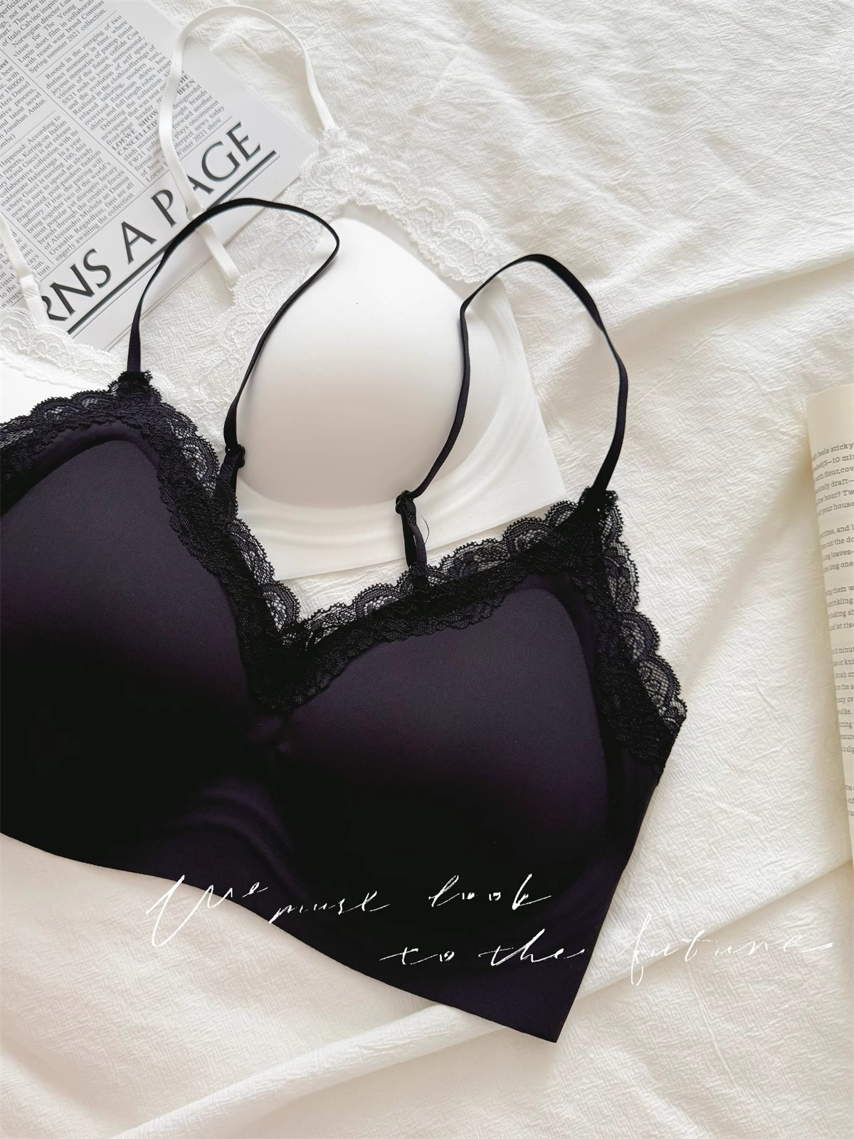 Sutiã de renda estilo francês  - Bralette Wireless Soft avaliação e preço