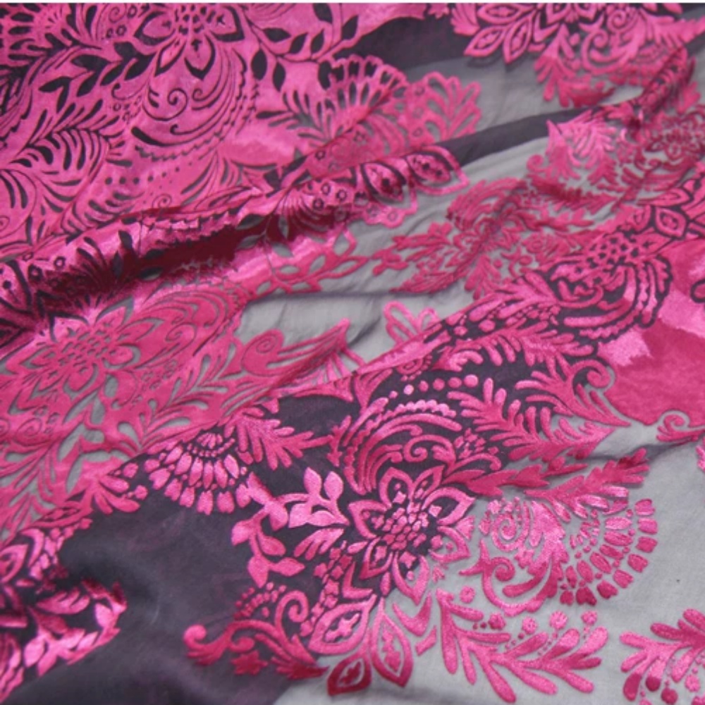 Tecido de Seda Burn Out Respir - Robe Silk Women avaliação e preço
