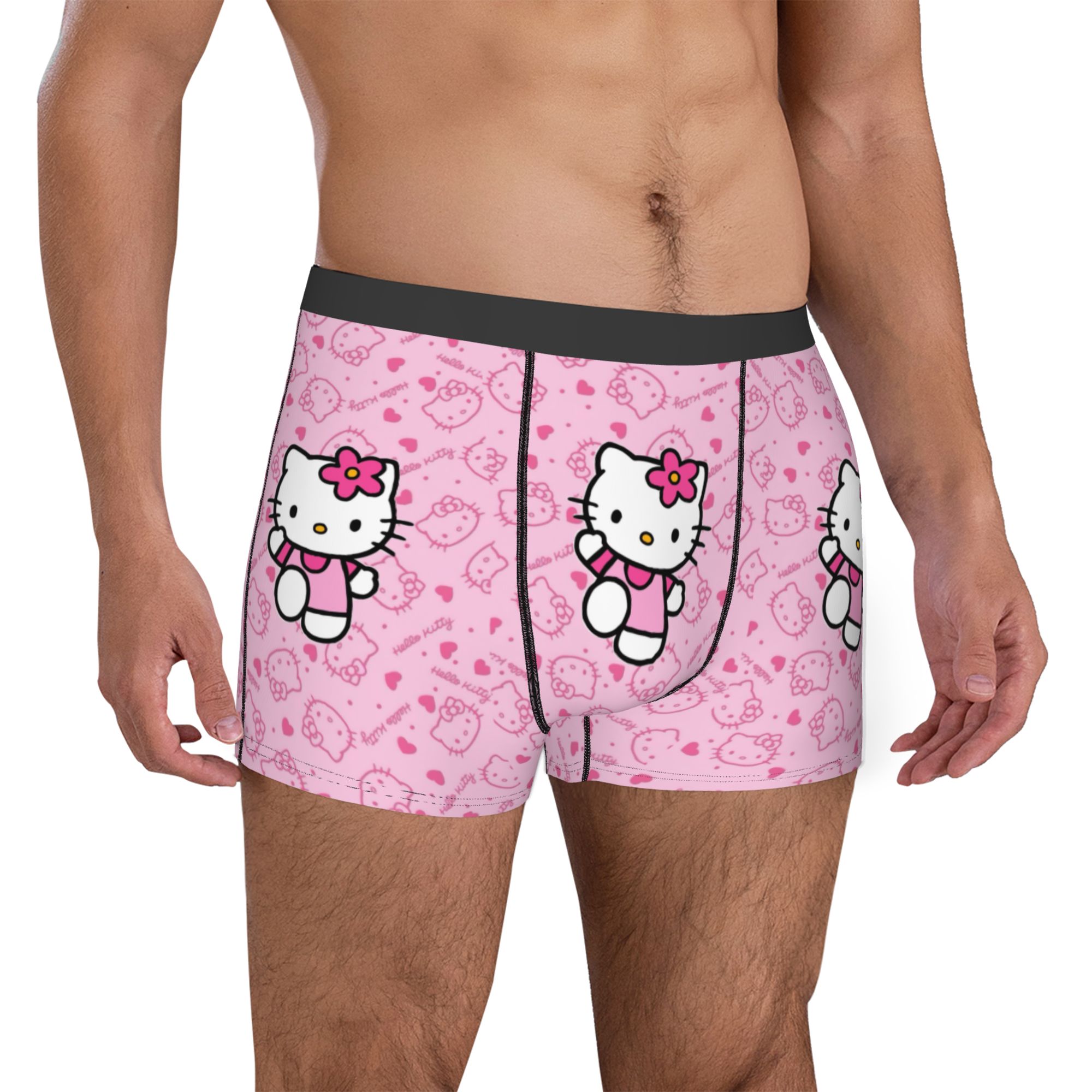 Cuecas Boxer Estampadas Rosa K - Boyshort Underwear avaliação e preço