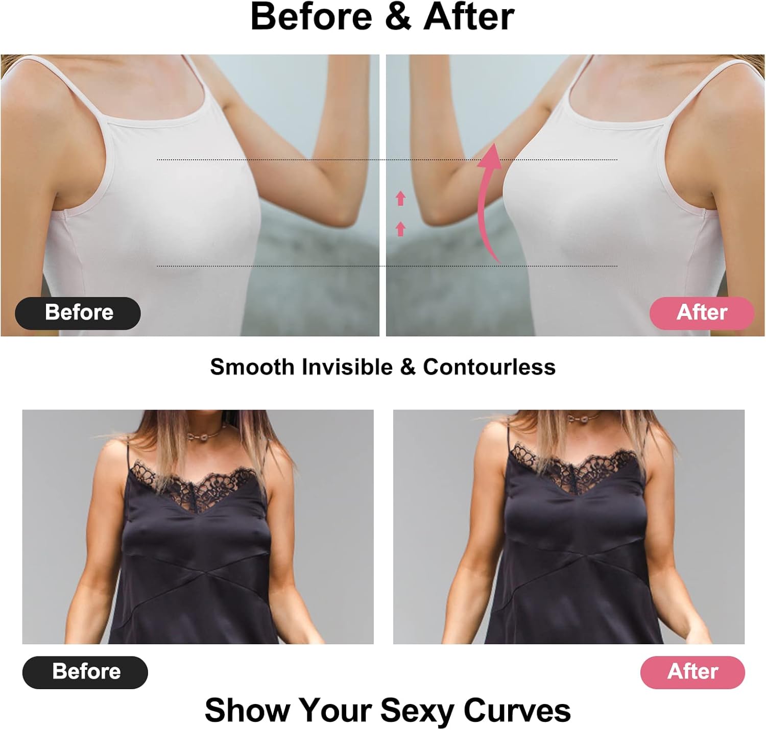 Sutiã Adesivo Push Up Invisíve - Silicone Bra Adhesive avaliação e preço