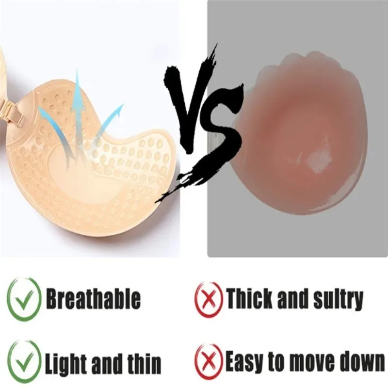 1/2pc invisível push up sutiã  - Strapless Bra Backless avaliação e preço