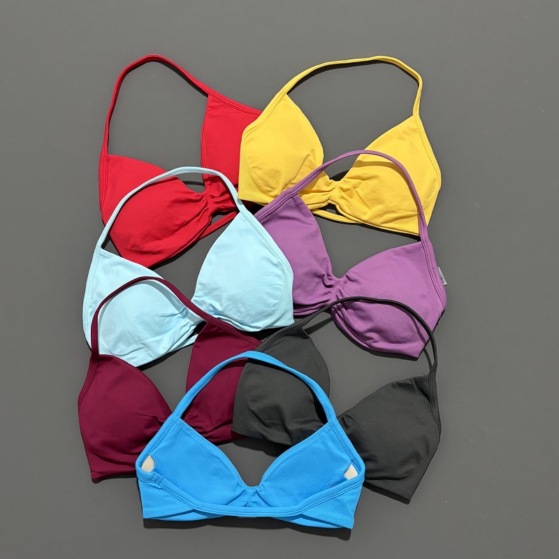 Sutiã esportivo com tiras, rou - Sports Bra High Impact avaliação e preço