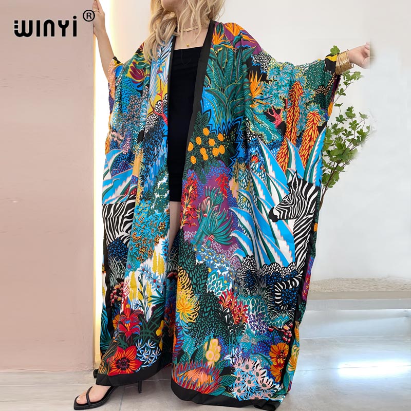 WINYI-Quimono do Oriente Médio - Robe Silk Women avaliação e preço