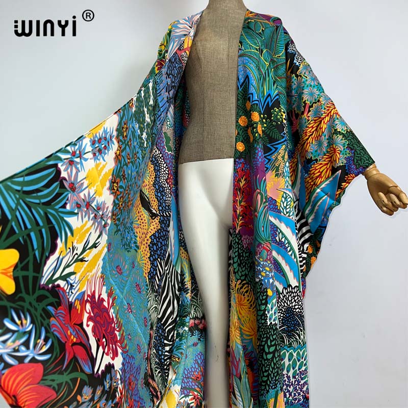 WINYI-Quimono do Oriente Médio - Robe Silk Women avaliação e preço