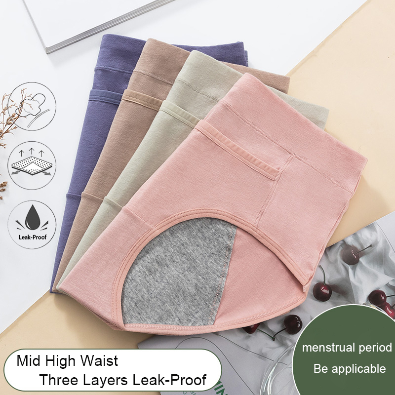 Calcinha menstrual de algodão  - Seamless Underwear Women avaliação e preço