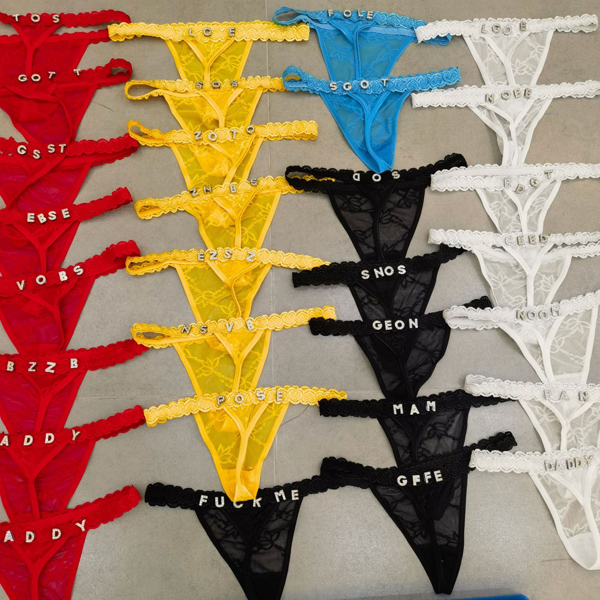 Cristal Nome Letra Tangas para - Thong Bikini Women avaliação e preço