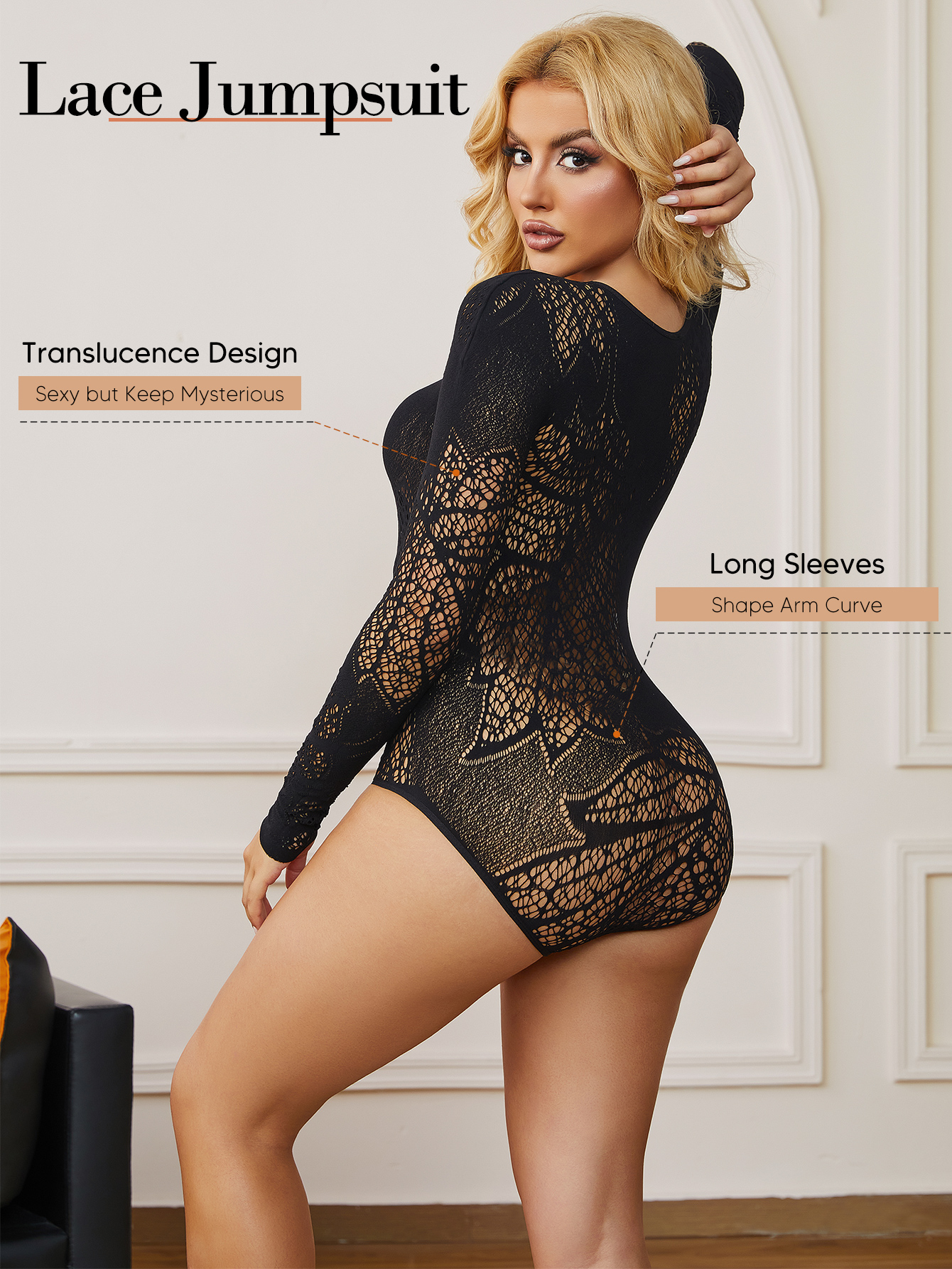 Lingerie Sexy Feminina, Body d - Lace Teddy Lingerie avaliação e preço