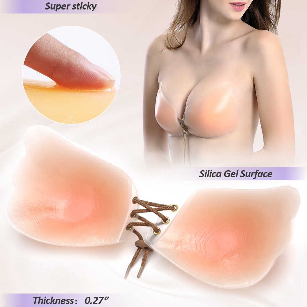 Weichens sutiã adesivo para le - Strapless Bra Backless avaliação e preço