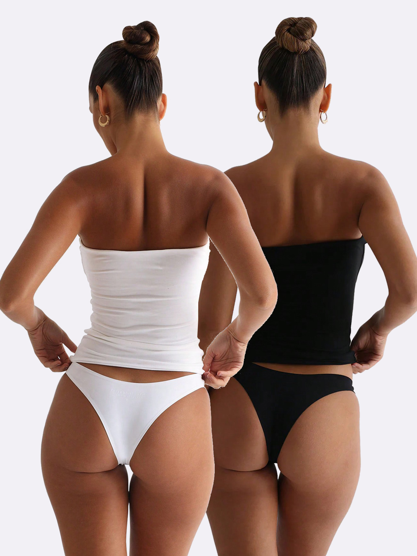 Pacote com 2 Tops Tube Sem Alç - Strapless Bra Backless avaliação e preço