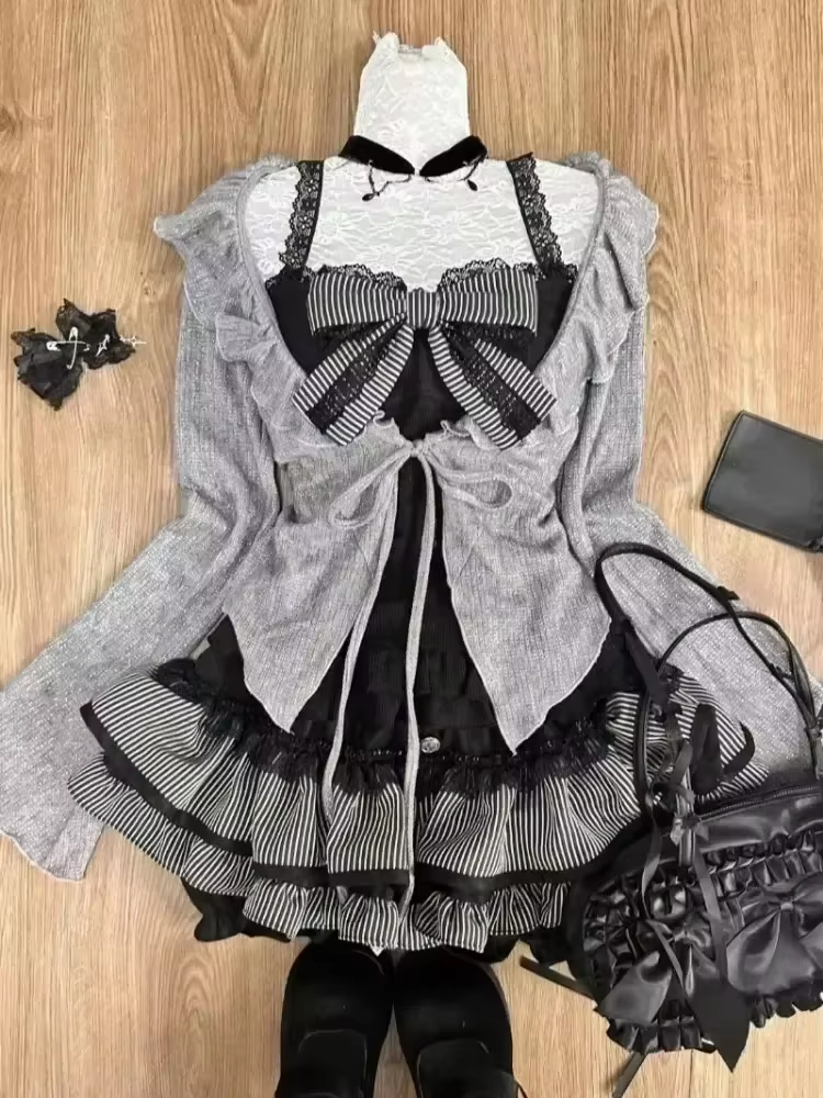 Conjunto de Corset Gótico Escu - Cami Top Lace avaliação e preço