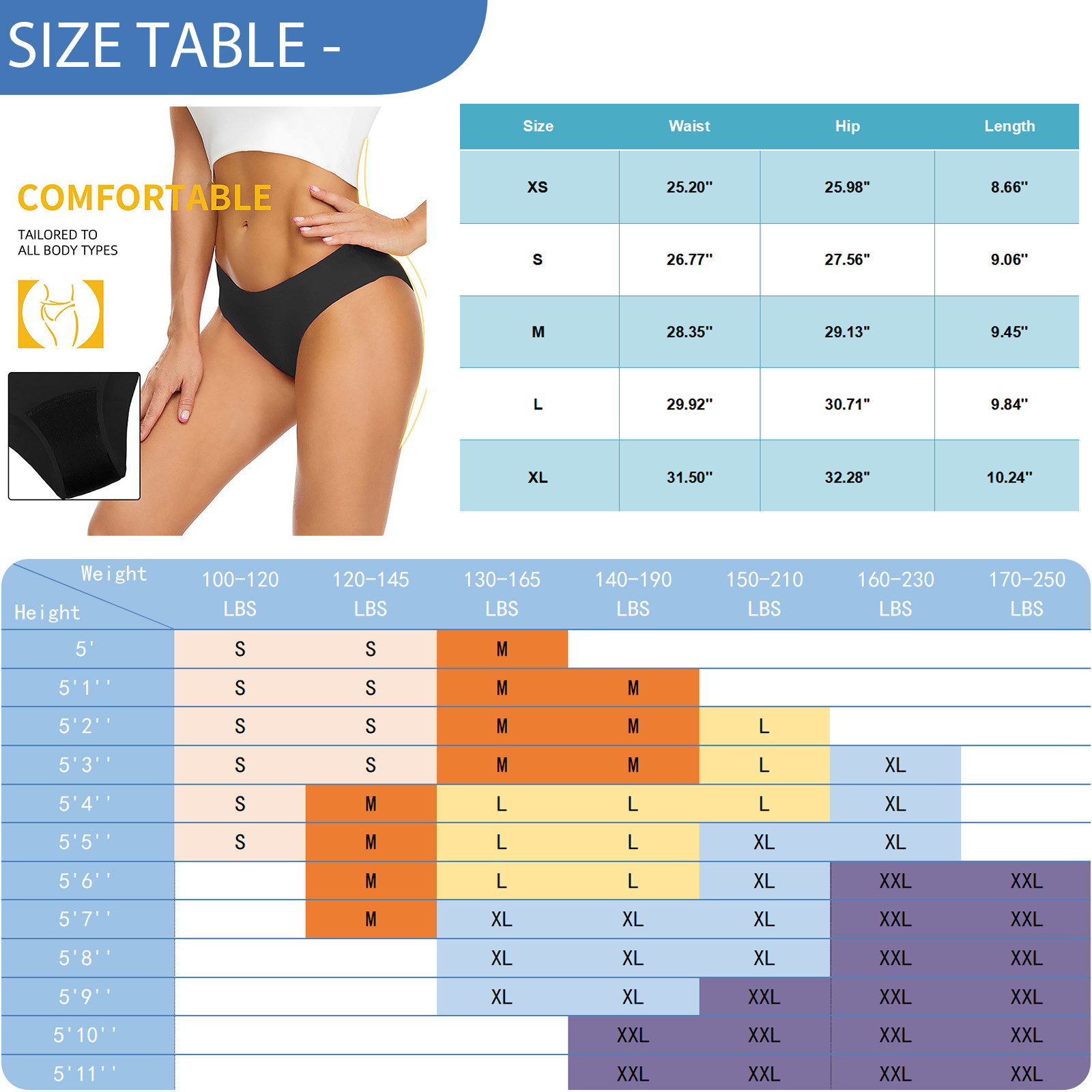 Biquíni Menstrual Feminino à P - Period Panty Absorbent avaliação e preço