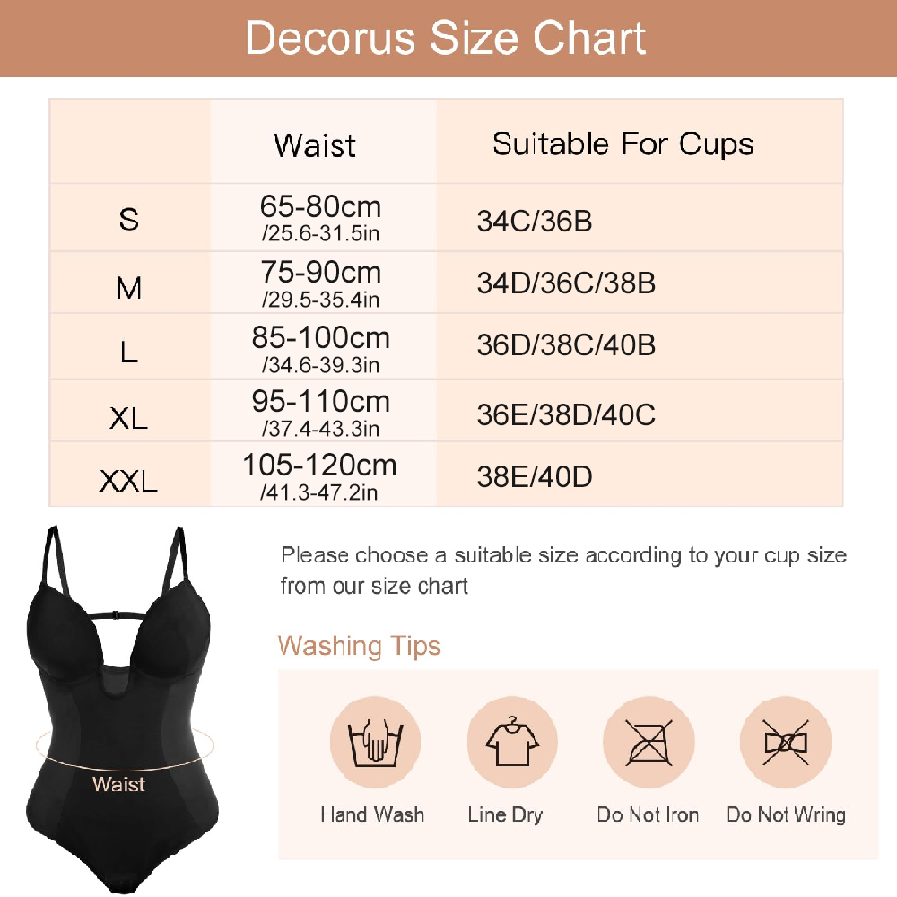 Body Modelador Feminino com De - Shapewear Bodysuit Firm avaliação e preço