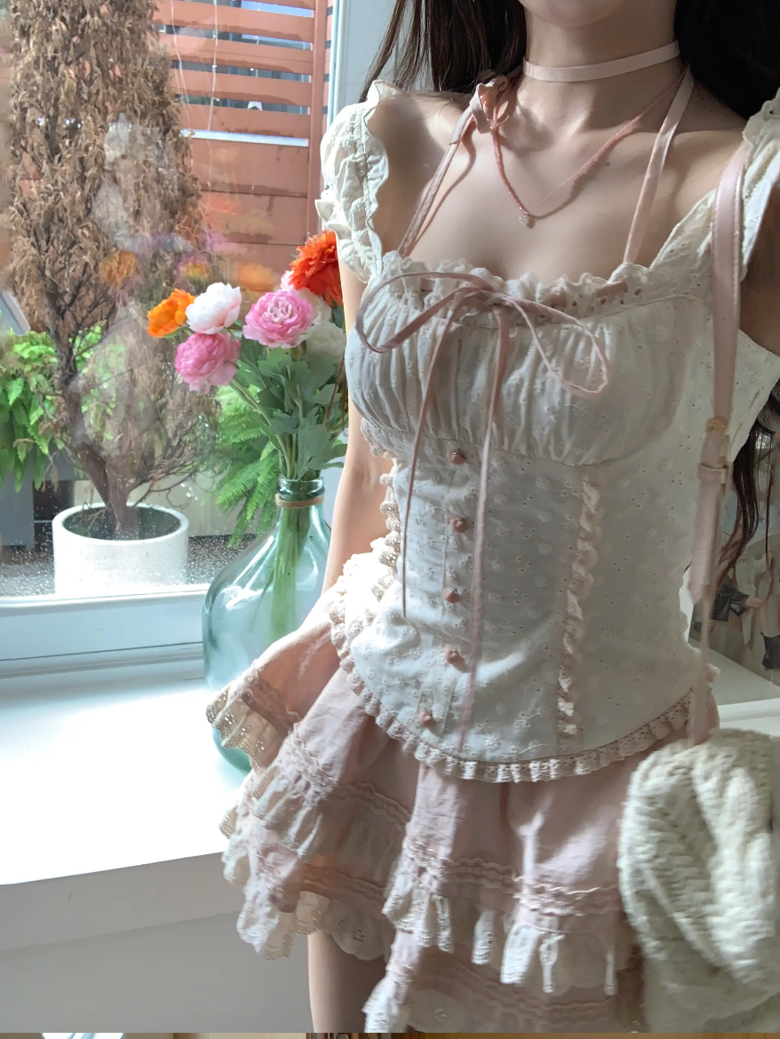 Conjunto Coquette Doce de 2 Pe - Cami Top Lace avaliação e preço