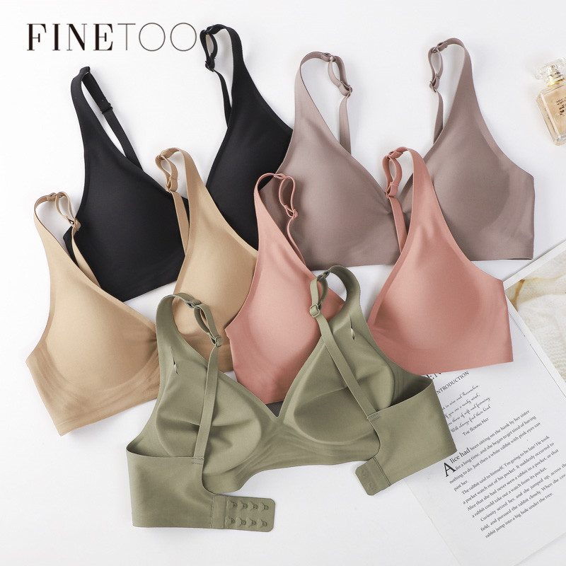 Finetoo macio sutiã sem fio da - Bralette Wireless Soft avaliação e preço
