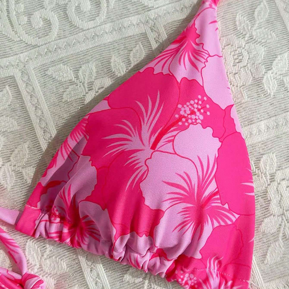Conjunto de Biquíni Feminino E - Thong Bikini Women avaliação e preço