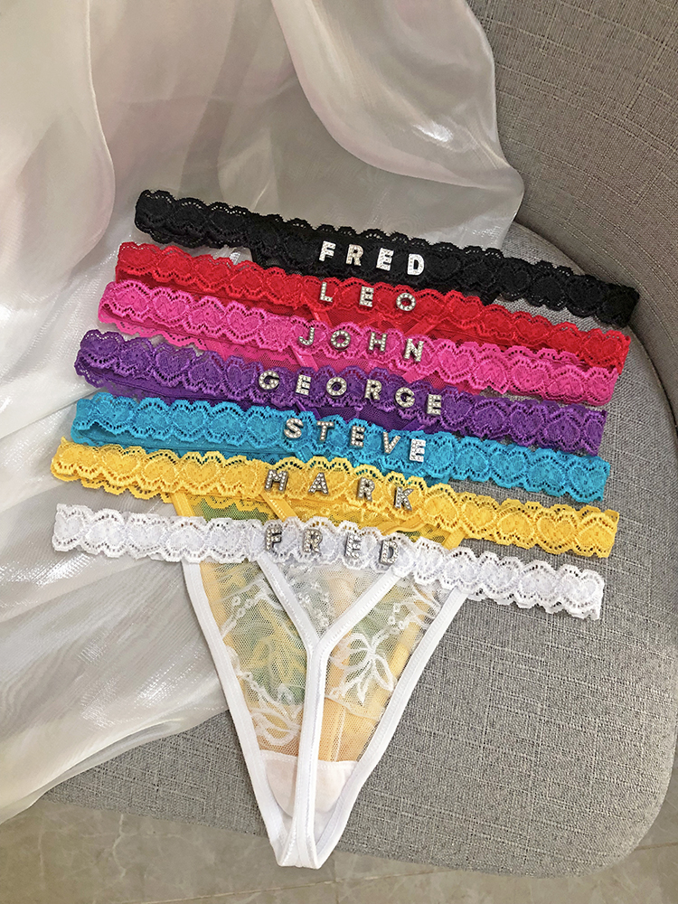 Calcinha tanga personalizada c - Thong Bikini Women avaliação e preço