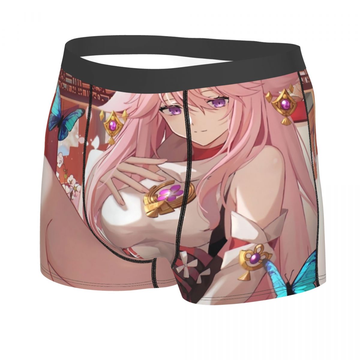 Genshin Impact Yae Miko Boxer  - Boyshort Underwear avaliação e preço