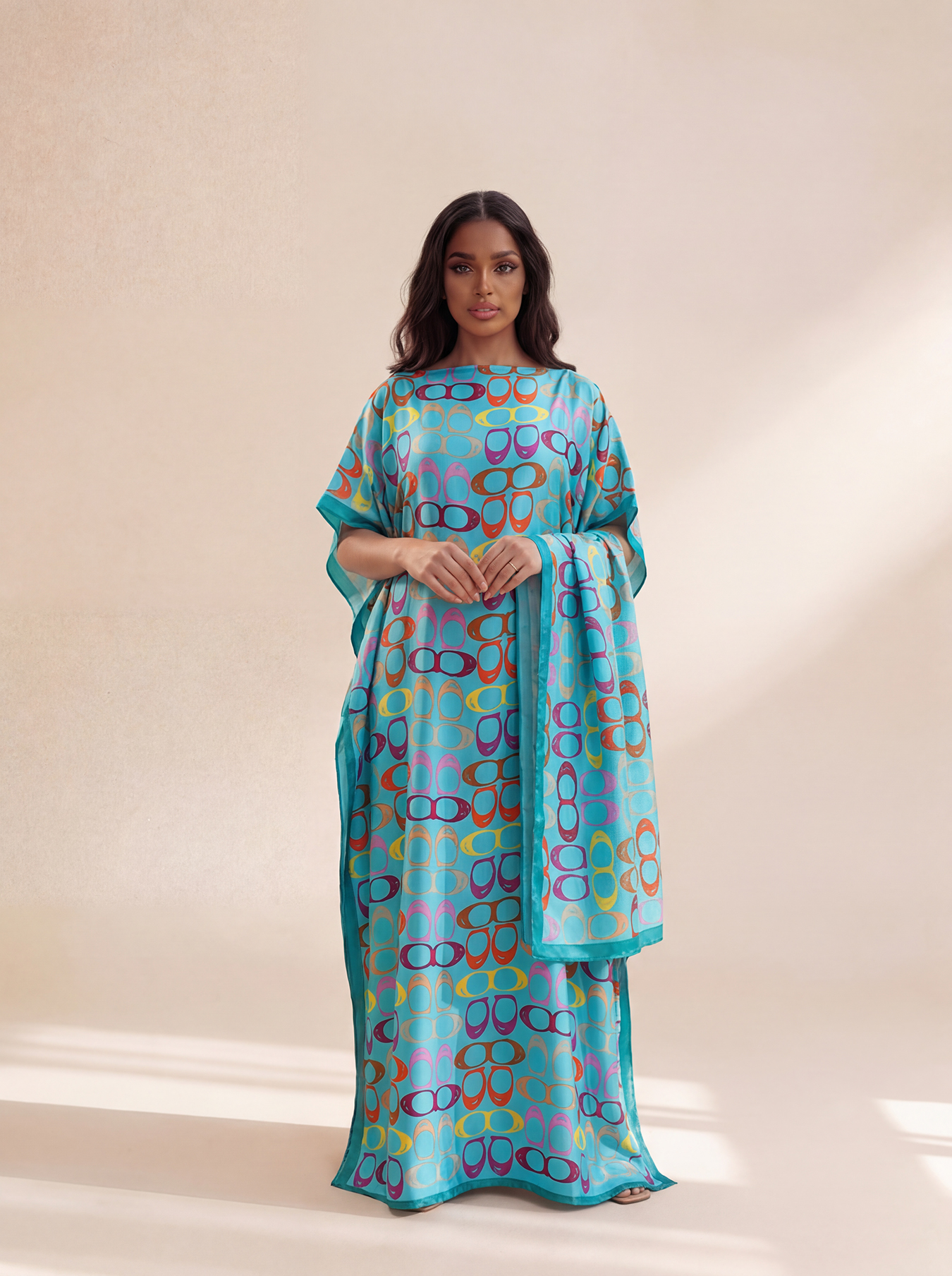 Novo Estilo Vestido Longo Solt - Robe Silk Women avaliação e preço