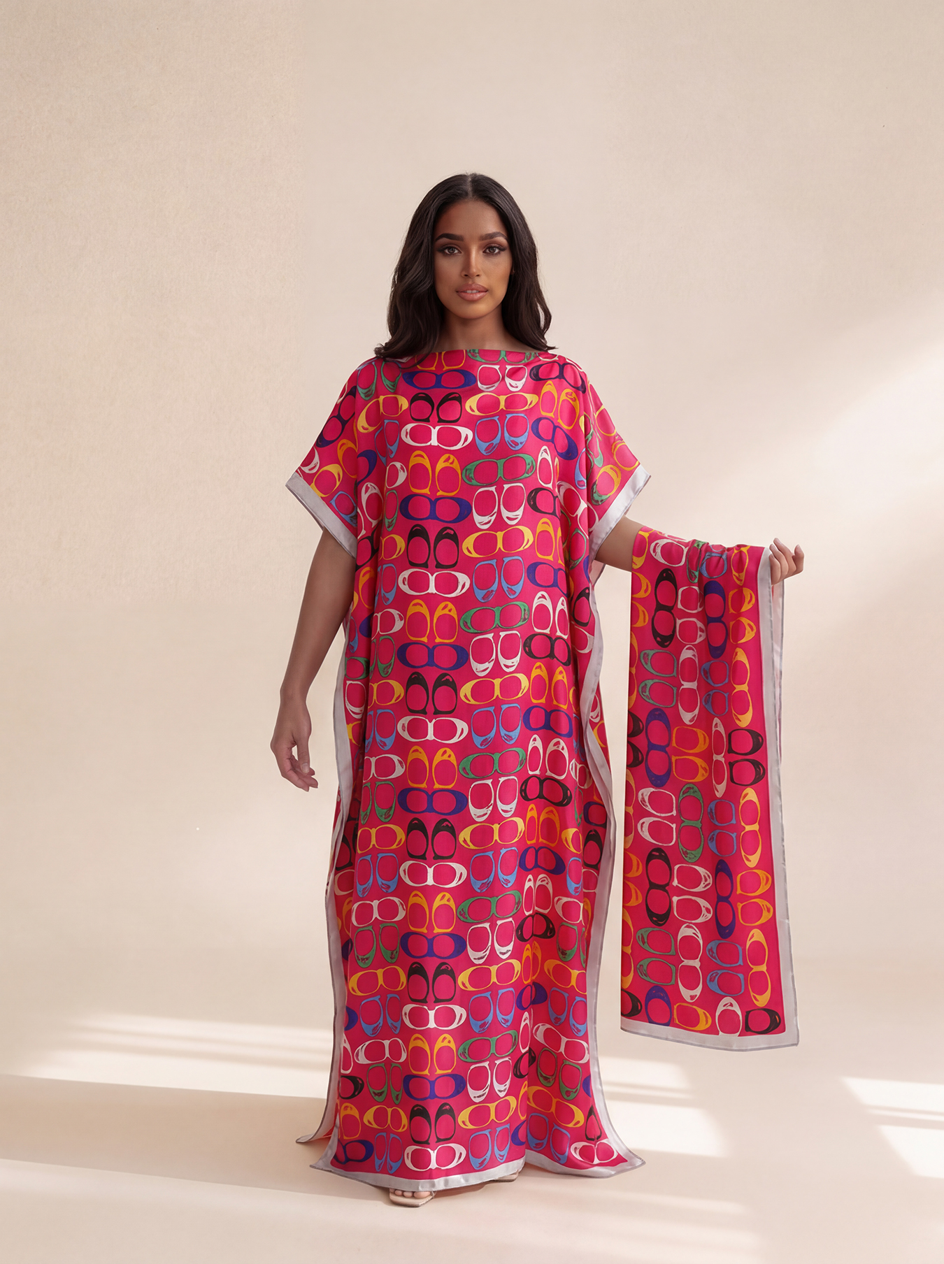 Novo Estilo Vestido Longo Solt - Robe Silk Women avaliação e preço