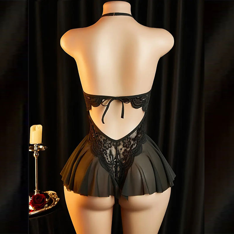 Lingerie impertinente sem croc - Bodystocking Fishnet avaliação e preço