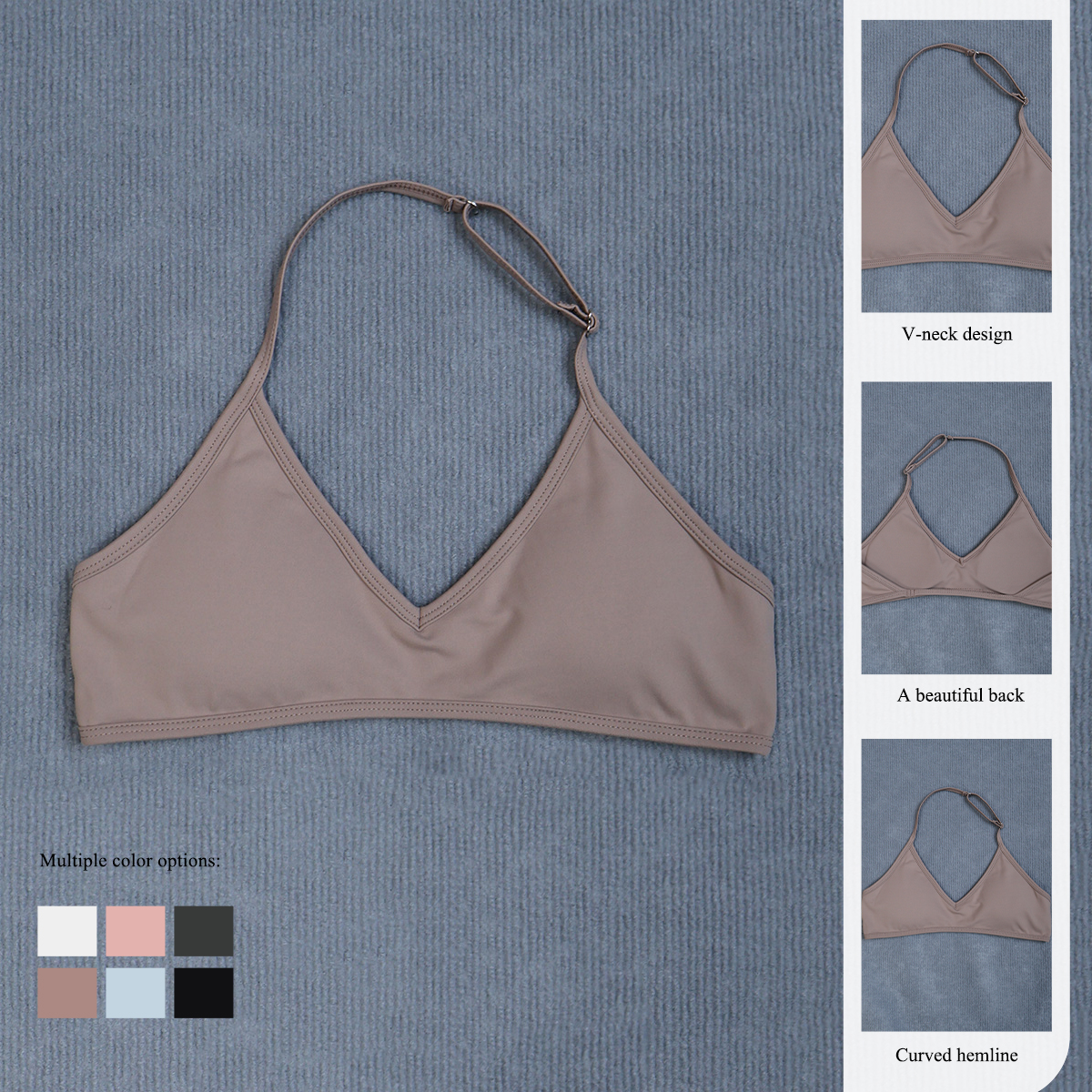 Sutiã esportivo feminino de ve - Sports Bra High Impact avaliação e preço