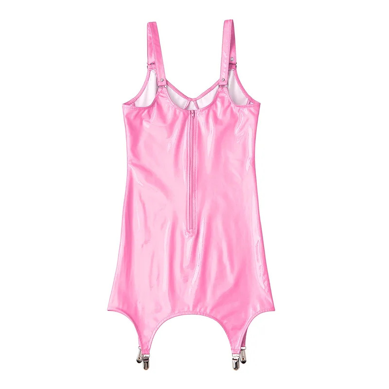 Minivestido feminino metálico  - Babydoll Chemise Night avaliação e preço