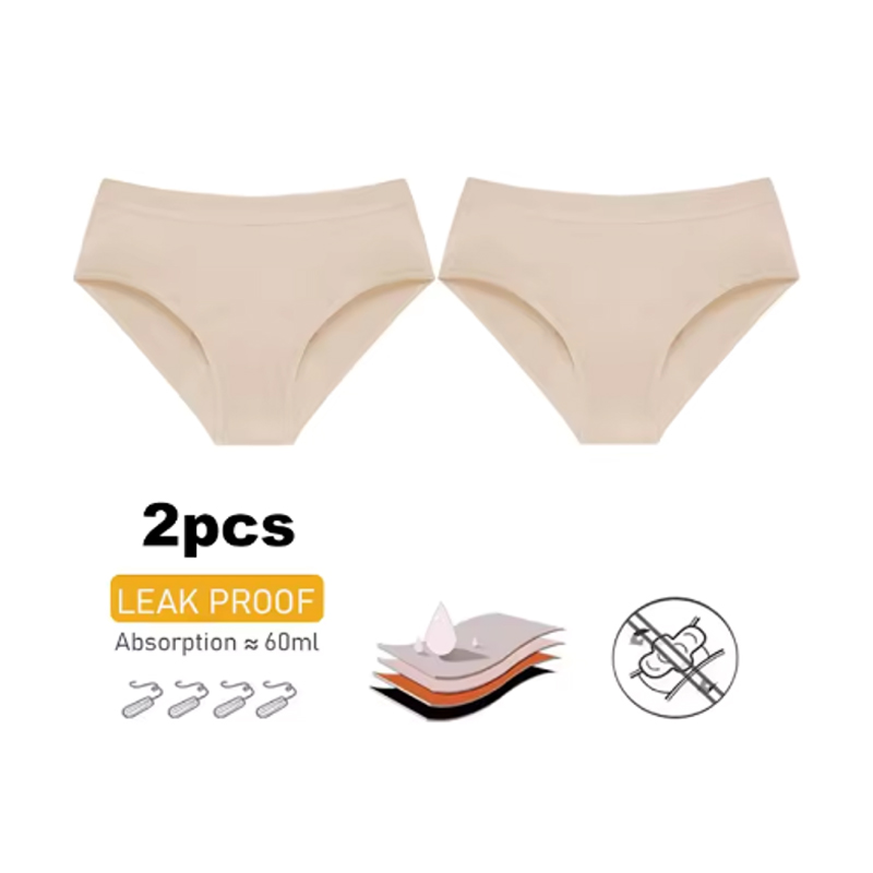 Conjunto de 2 Calcinhas Menstr - Period Panty Absorbent avaliação e preço