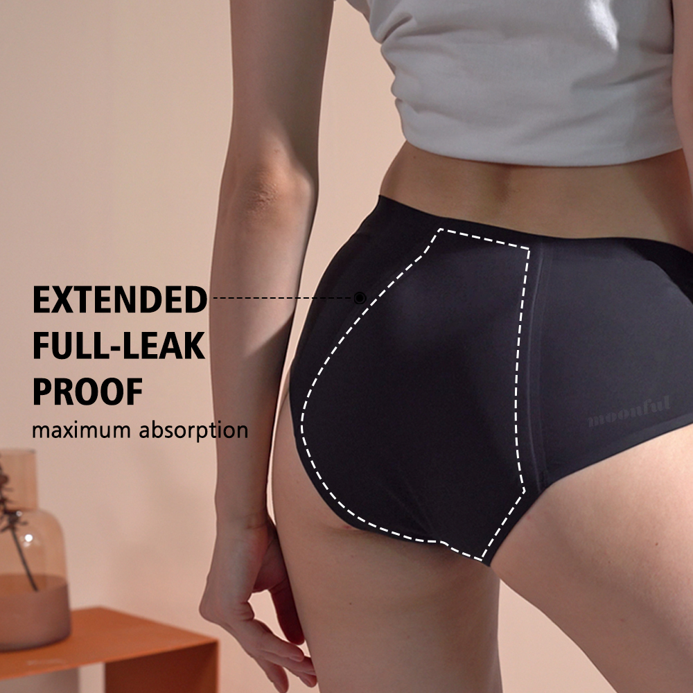 Calcinha menstrual sem costura - Seamless Underwear Women avaliação e preço