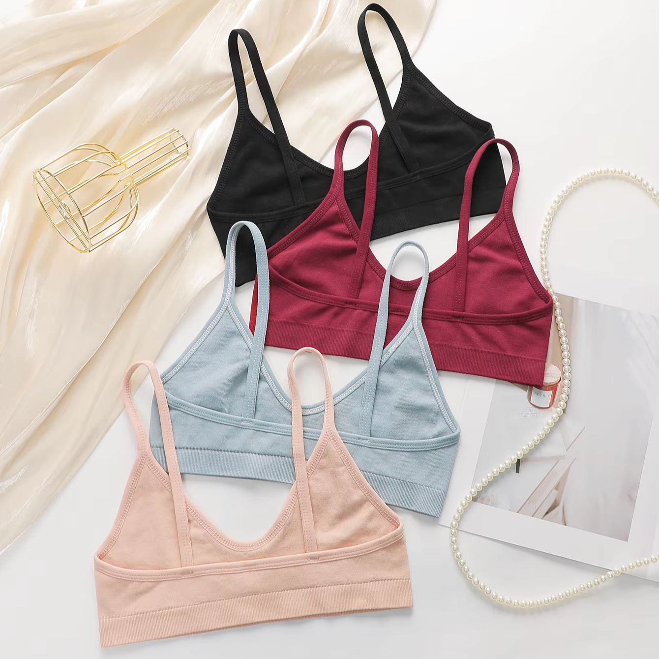 Sutiã Sem Costura para Mulhere - Bralette Wireless Soft avaliação e preço