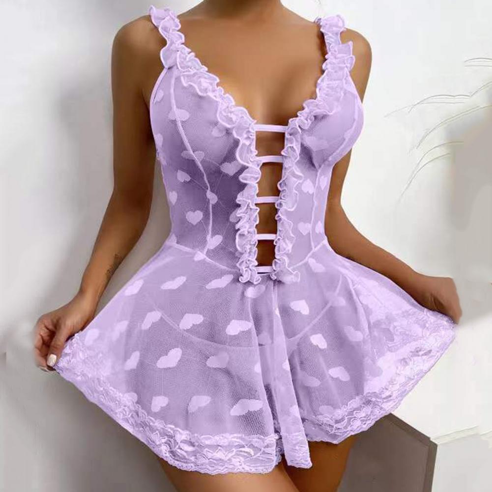 Vestido de Noite Sexy 2026 Sem - Babydoll Chemise Night avaliação e preço