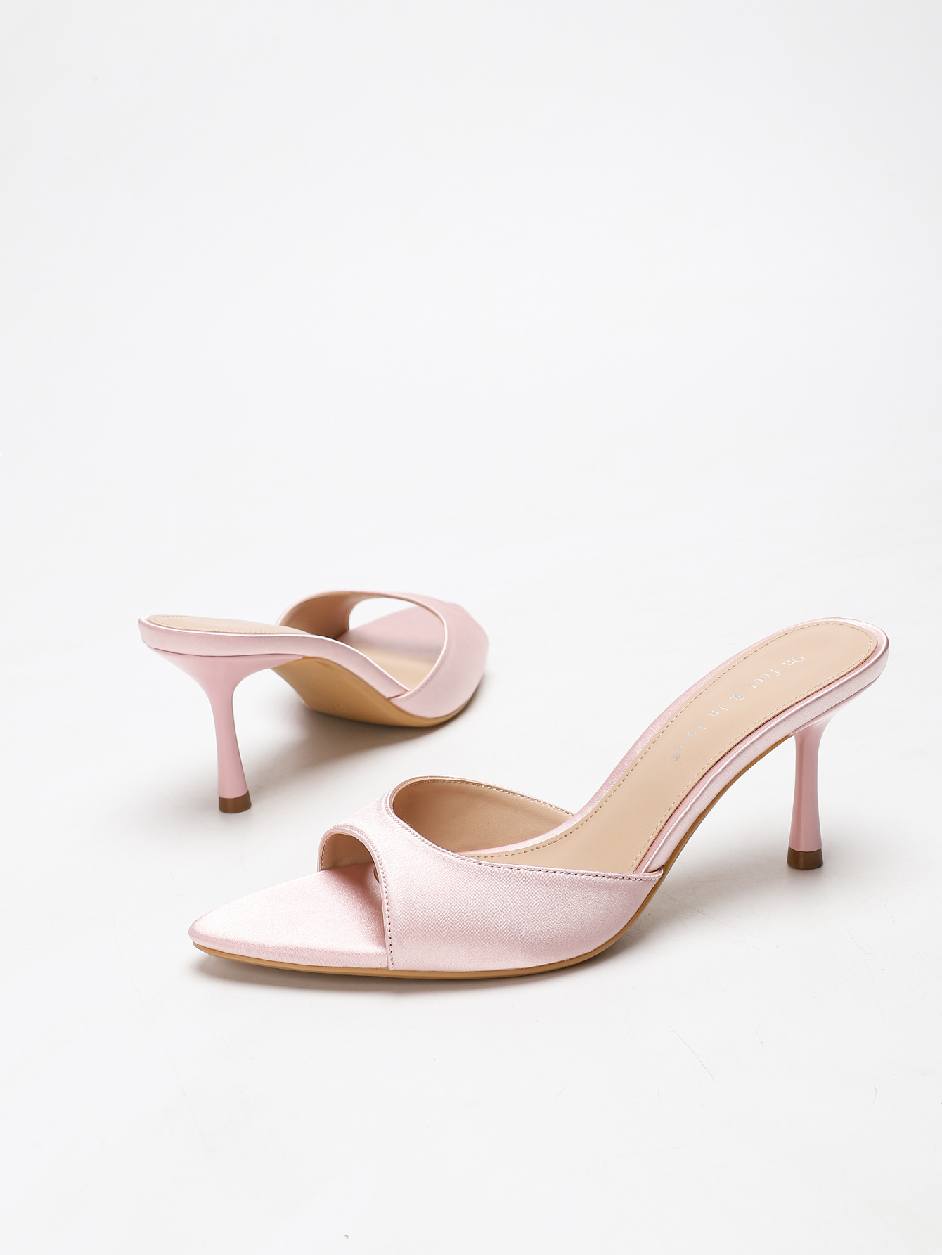 Mules Femininos de Cetim com B - Slip Dress Satin avaliação e preço