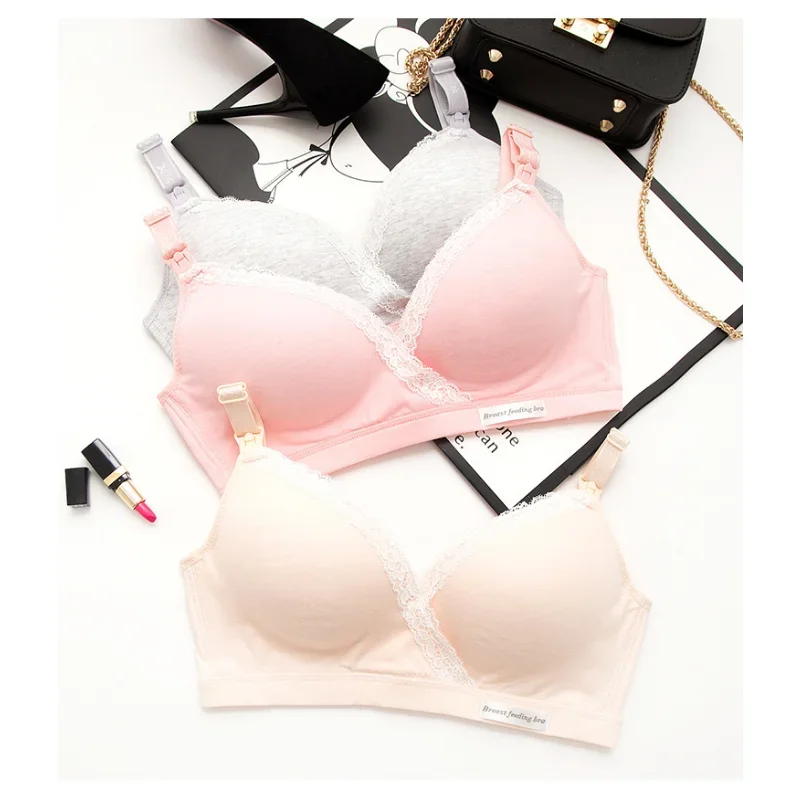 Sutiãs de enfermagem sem fio p - Nursing Bra Sleep avaliação e preço