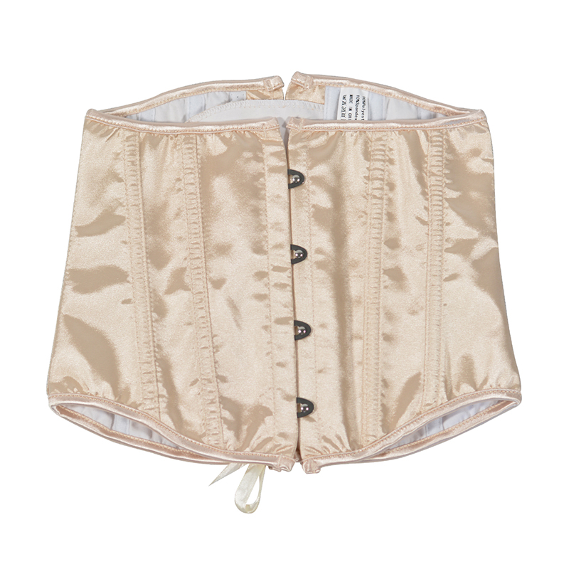 2025 Mulheres Cetim Underbust  - Corset Waist Cinch avaliação e preço