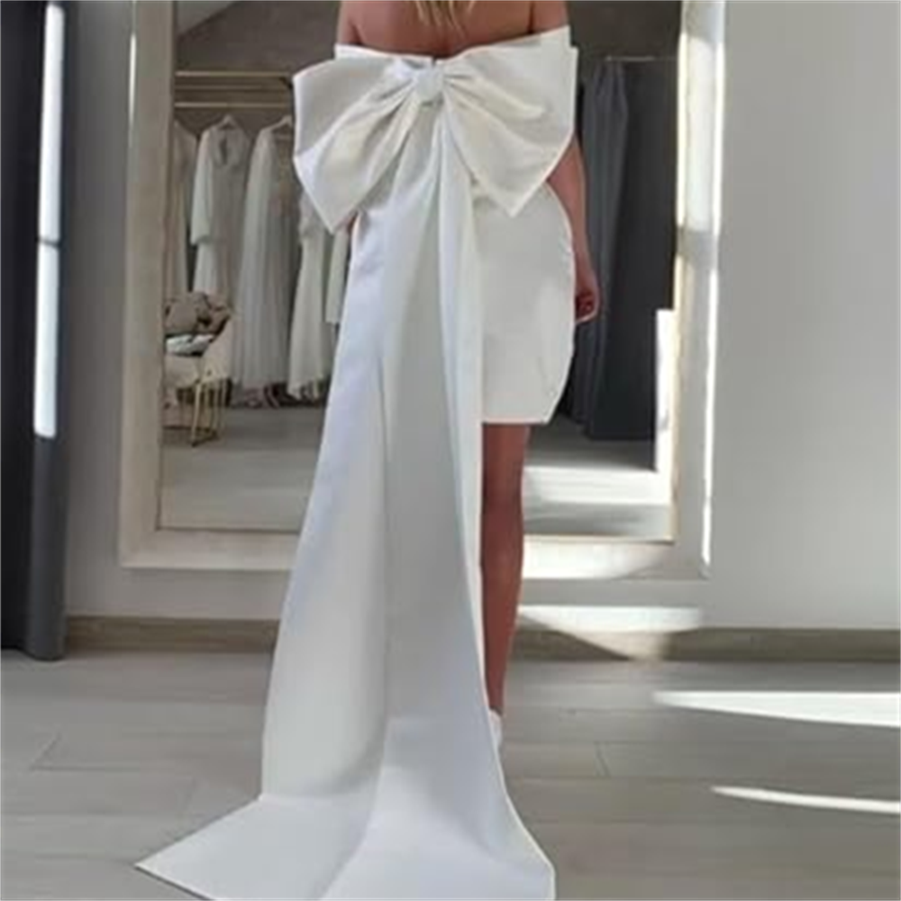 Amor-elegante grande arco para - Robe Silk Women avaliação e preço